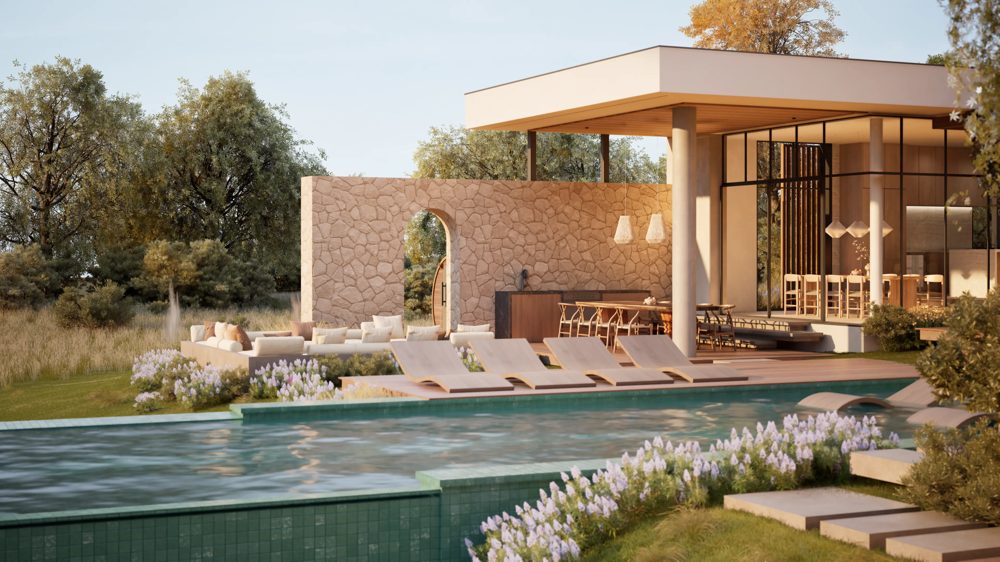 Beautiful sanctuary home