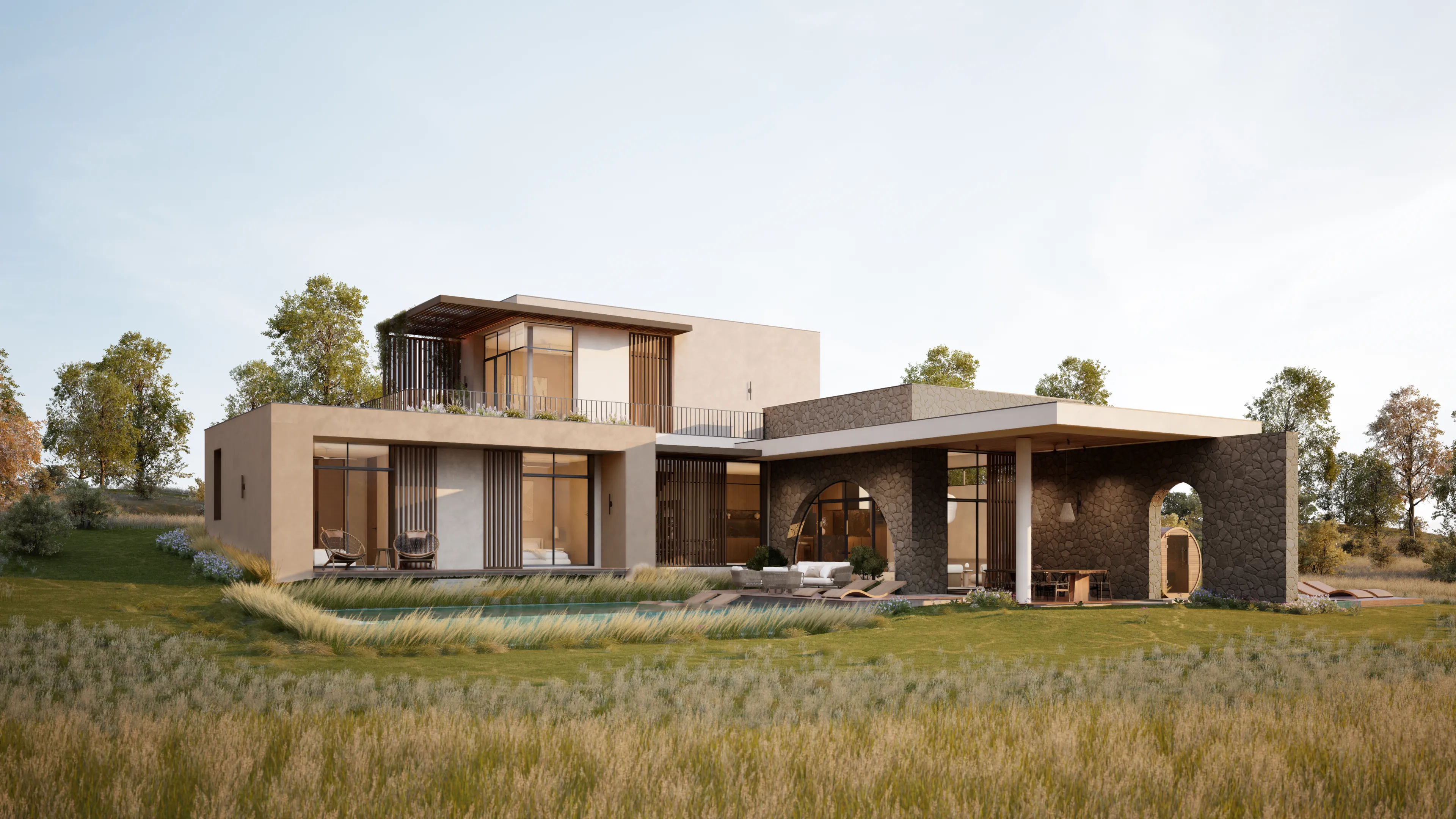 Beautiful sanctuary home